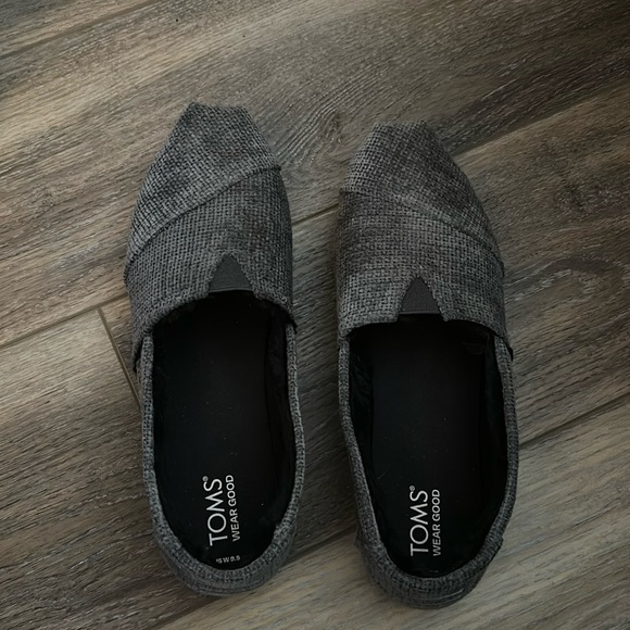 Tom’s Dark Grey loafer - Picture 1 of 2